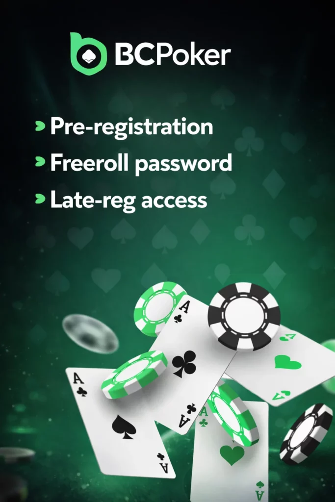Requirements for freelore BC Poker